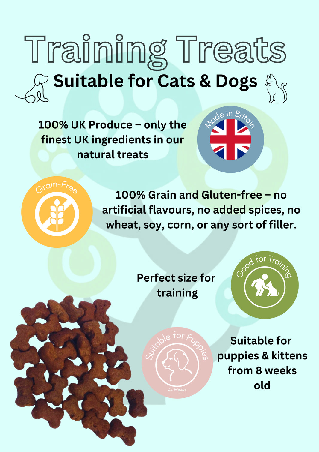 80% Fish Training Treats